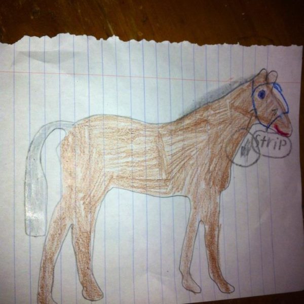 Jasmine Tadder_Dibujo de caballo